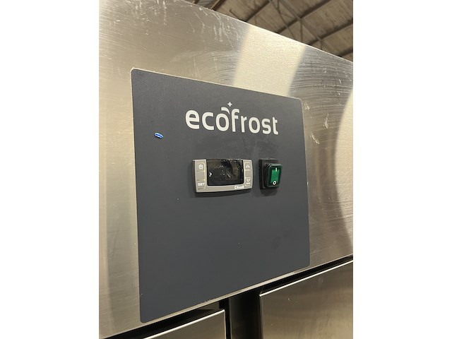 Rvs koelkast 2-deurs 1200 liter 148x83x205 cm ecofrost - afbeelding 4 van  13