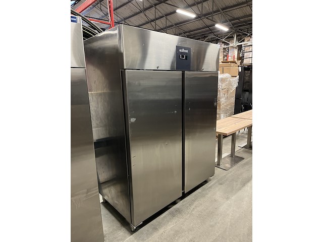 Rvs koelkast 2-deurs 1200 liter 148x83x205 cm ecofrost - afbeelding 9 van  13