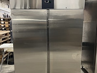 Rvs koelkast 2-deurs 1200 liter 148x83x205 cm ecofrost - afbeelding 2 van  4