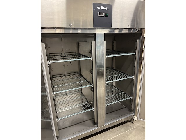 Rvs koelkast 2-deurs 1200 liter 148x83x205 cm ecofrost - afbeelding 3 van  13