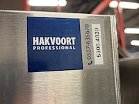 Rvs koelkast 2-deurs 1200 liter 148x83x205 cm ecofrost - afbeelding 5 van  13