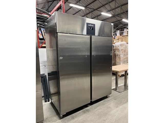 Rvs koelkast 2-deurs 1200 liter 148x83x205 cm ecofrost - afbeelding 1 van  13