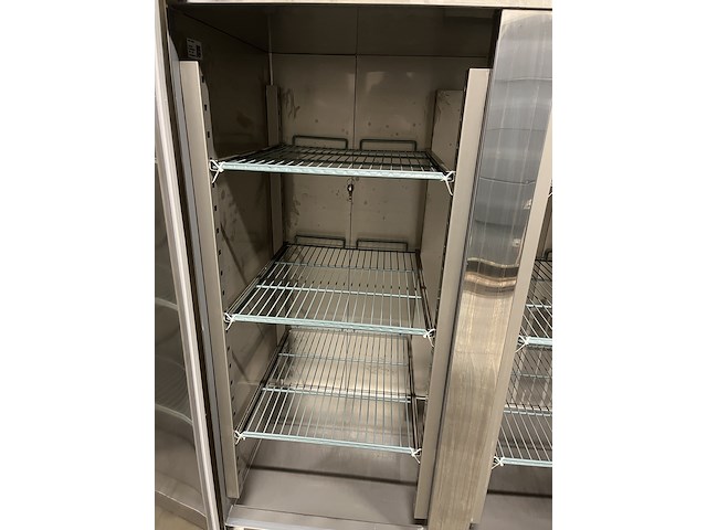 Rvs koelkast 2-deurs 1200 liter 148x83x205 cm ecofrost - afbeelding 13 van  13