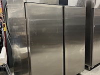 Rvs koelkast 2-deurs 1200 liter 148x83x205 cm ecofrost - afbeelding 1 van  4