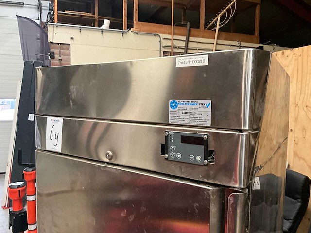 Rvs koelkast - afbeelding 3 van  5