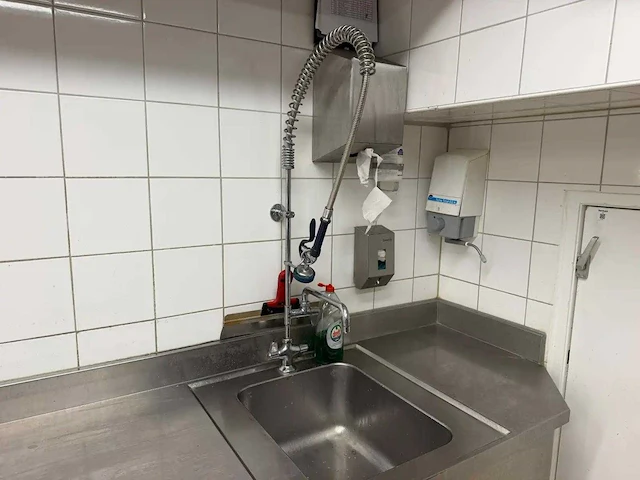 Rvs koelmeubel met spoelbak - afbeelding 5 van  13