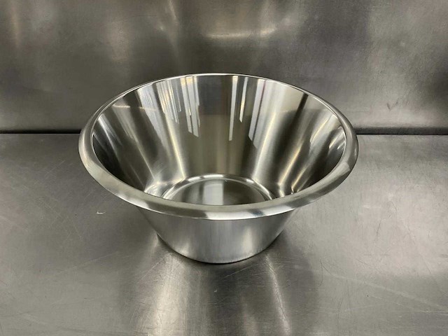 Rvs kom (11 liter) (2x) - afbeelding 1 van  1