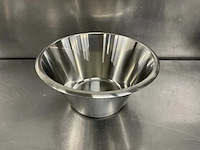 Rvs kom (11 liter) (2x) - afbeelding 1 van  1