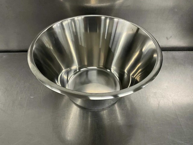 Rvs kom (14 liter) (2x) - afbeelding 1 van  2
