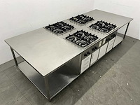 Rvs kookeiland - afbeelding 1 van  12