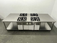 Rvs kookeiland - afbeelding 8 van  12