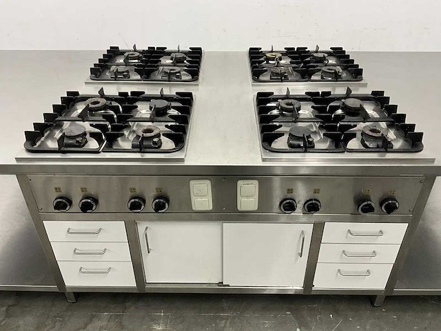 Rvs kookeiland - afbeelding 8 van  12