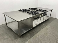 Rvs kookeiland - afbeelding 1 van  11