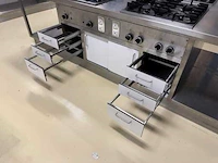 Rvs kookeiland - afbeelding 1 van  4