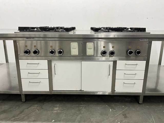 Rvs kookeiland - afbeelding 10 van  10