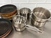 Rvs kookpan (12x) - afbeelding 2 van  3