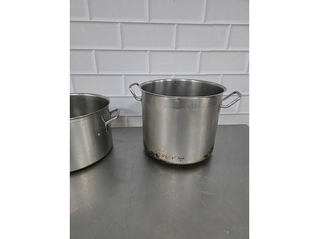 Rvs kookpan (2x) - afbeelding 4 van  4