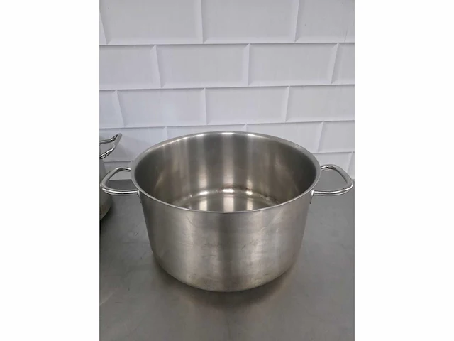 Rvs kookpan (2x) - afbeelding 4 van  4