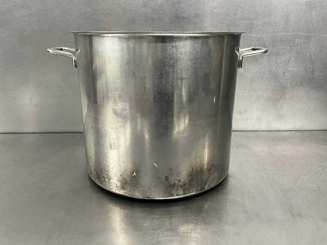 Rvs kookpan ø 38 cm - afbeelding 1 van  4