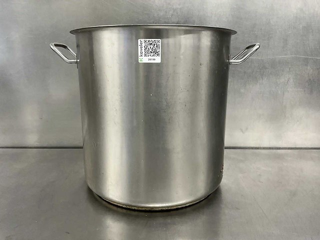 Rvs kookpan ø 39 cm - afbeelding 3 van  4