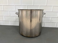 Rvs kookpan 40 liter - afbeelding 1 van  4