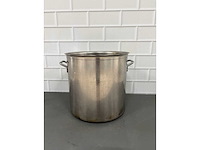 Rvs kookpan 40 liter - afbeelding 3 van  4