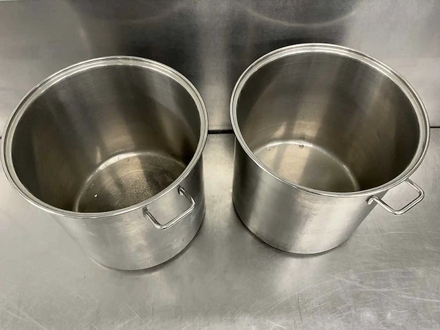 Rvs kookpan ø 44 cm (2x) - afbeelding 2 van  7