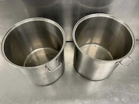 Rvs kookpan ø 44 cm (2x) - afbeelding 2 van  7