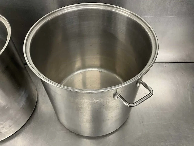 Rvs kookpan ø 44 cm (2x) - afbeelding 3 van  7