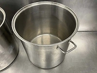 Rvs kookpan ø 44 cm (2x) - afbeelding 3 van  7