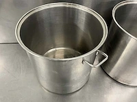 Rvs kookpan ø 44 cm (2x) - afbeelding 4 van  7