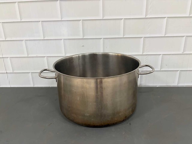 Rvs kookpan 46x28 cm - afbeelding 2 van  3