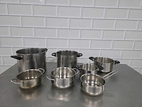 Rvs kookpan (7x) - afbeelding 2 van  3