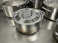 Rvs kookpan (8x) - afbeelding 2 van  4