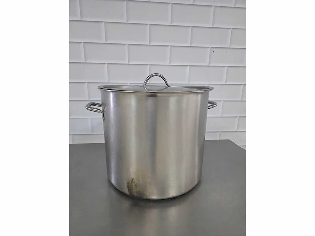 Rvs kookpan groot doorsnede 48cm - afbeelding 4 van  4