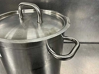 Rvs kookpan met deksel ø 30 cm - afbeelding 3 van  3