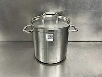 Rvs kookpan met deksel ø 30 cm - afbeelding 1 van  1