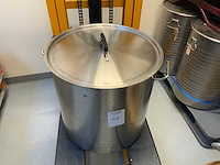 Rvs kookpan - afbeelding 1 van  4