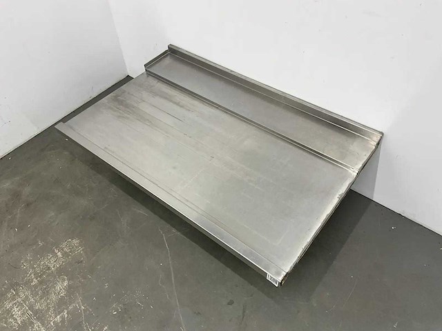 Rvs korvenafvoer tafelblad - afbeelding 1 van  3