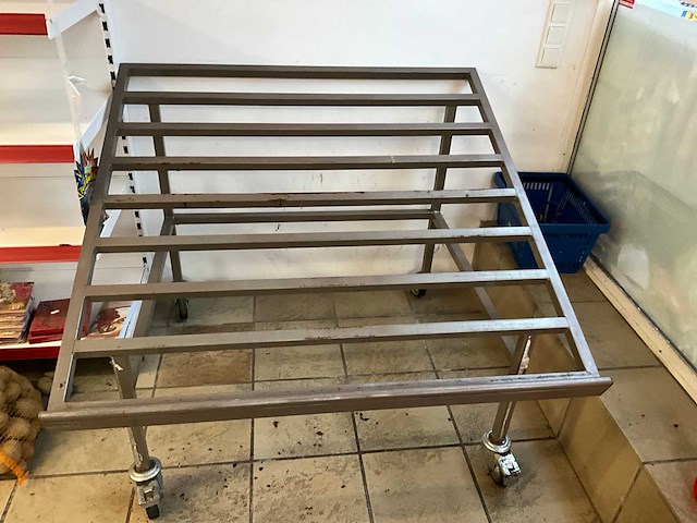 Rvs krattenrek - afbeelding 2 van  3