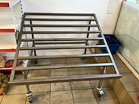 Rvs krattenrek - afbeelding 2 van  3