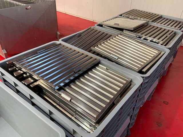 Rvs l50 x b50 afzuigkaprooster (120x) - afbeelding 1 van  4