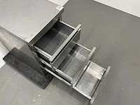 Rvs ladeblok - afbeelding 3 van  3