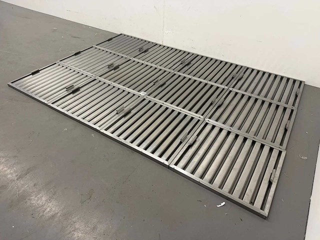 Rvs lamellenfilter (12x) - afbeelding 1 van  3