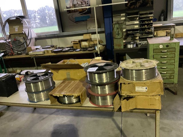 Rvs lasdraad op rol (9x) - afbeelding 1 van  3