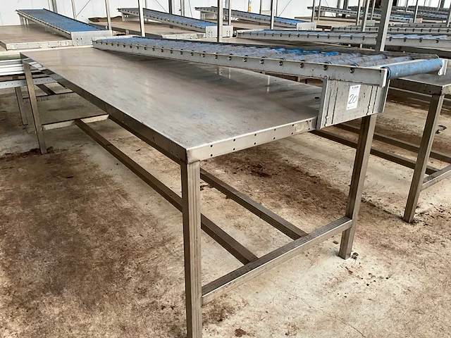 Rvs leestafel (c) (4x) - afbeelding 2 van  7