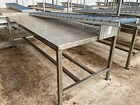 Rvs leestafel (c) (4x) - afbeelding 2 van  7