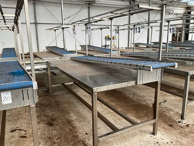 Rvs leestafel (c) (4x) - afbeelding 4 van  7