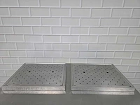 Rvs lekblad (2x)
