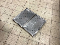 Rvs lekblad (2x) - afbeelding 2 van  4